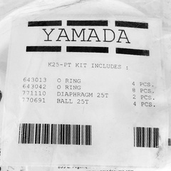 Yamada Pump Repair Kit K25-PT