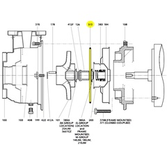 Goulds Pump Part 5L70 O-RING VIT