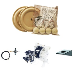 637309-MMM ARO Fluid Section Kit, Diaphragm Pumps Parts Kits