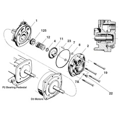 23-1022-01-104 MTH Pumps Impeller Drive Key, Repair Part