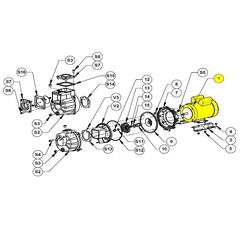 1626-307-00 - AMT Pump Motor 1SP05C-3P
