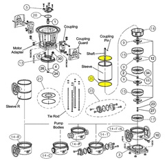 5L88 Goulds Pumps Repair Parts, Sleeve O-Ring