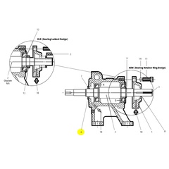Goulds Pump Part 5K163 DEFLECTOR-3756M