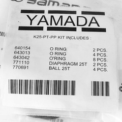 Yamada Pump Repair Kit K25-PT-PP