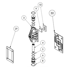 111247 FTI Air AODD Pump Air Valve Replacement Kit | PumpCatalog
